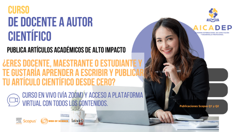 Protegido: Segunda edición del Curso Online: De Docente a Autor Científico: Publica Artículos Académicos de Alto Impacto